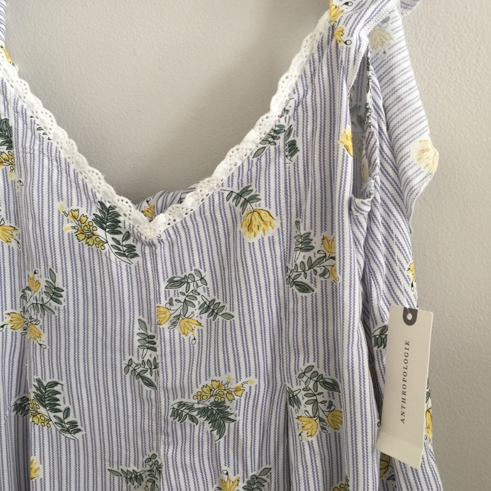 Anthropologie FLOREAT RUFFLED FLORAL JUMPSUIT new - Picture 7 of 8